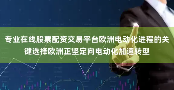 专业在线股票配资交易平台欧洲电动化进程的关键选择欧洲正坚定向电动化加速转型